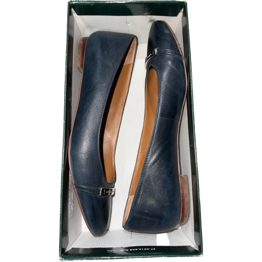 Women’s Lauren Ralph Lauren Navy “Farrel” Flats - 7B - Picture 12 of 12